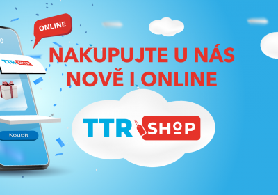 Spustili jsme nový TTR SHOP
