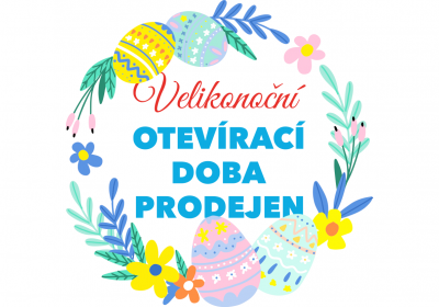 Velikonoční otevírací doba prodejen TRAFICON