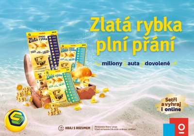 Zlatá rybka plní přání. Chytit ji můžete v TRAFICONu