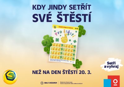 Zítra je Den štěstí, zastavte se v TRAFICONu