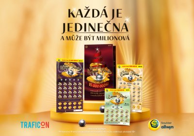 Černá perla jedinečný los