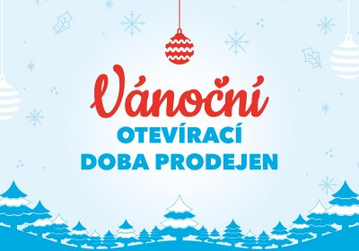 Sváteční otevírací doba prodejen TRAFICON