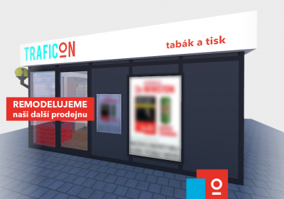 Modernizujeme stánek ve Stochově