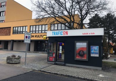 Nový stánek ve Stochově