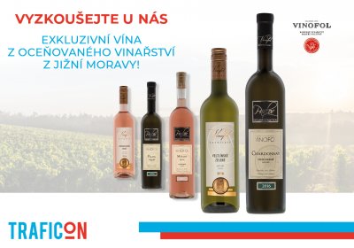 Kouzlo jižní Moravy na prodejnách Traficon