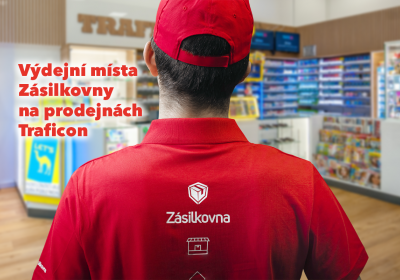 Výdejní místa Zásilkovny na prodejnách Traficon