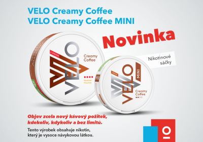 Nové VELO Creamy Coffee
