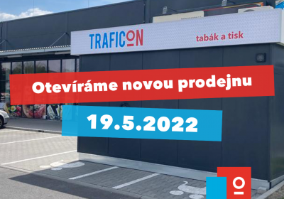 Brzy otevřeme již 156. prodejnu TRAFICON