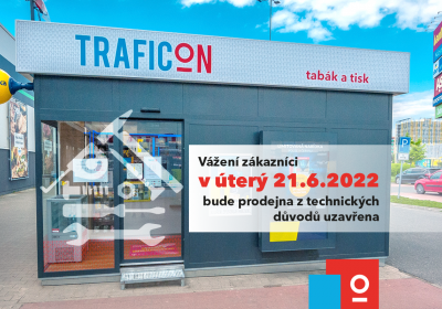 Prodejna v Táboře bude zítra zavřená