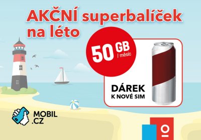 Užij si léto s daty od MOBIL.CZ, které najdeš u nás