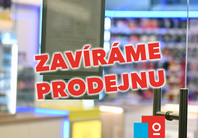 Ukončujeme provoz prodejny v Praze