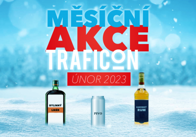 Únorové dárky zaplnily prodejny TRAFICON