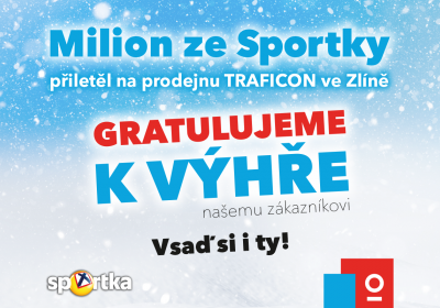 Na prodejnách TRAFICON je to samá výhra