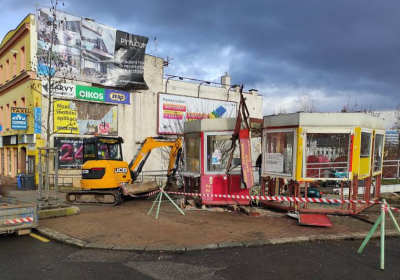 Začala rekonstrukce první prodejny TRAFICON