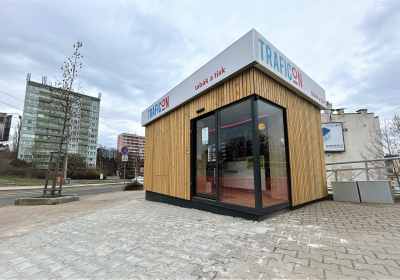 Historicky první stánek TRAFICON dostal novou fasádu