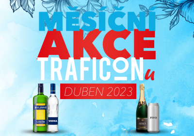 Dubnové akce prodejen TRAFICON