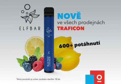 Elektronické cigarety ELF BAR nově ve všech TRAFICONech